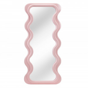 Oglinda ovala roz 70x160 cm Curvy The Home Collection
