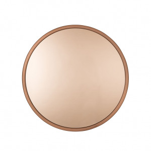 Oglinda rotunda din cupru 60 cm Bandit Copper Zuiver