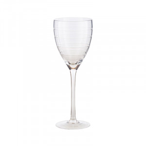 Pahar de vin transparent din sticla 8x23 cm Waldorf LifeStyle Home Collection