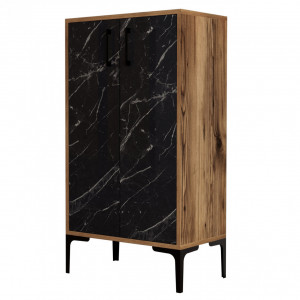 Pantofar maro/negru Prag The Home Collection