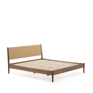 Pat maro din lemn 180x200 cm Elan Kave Home