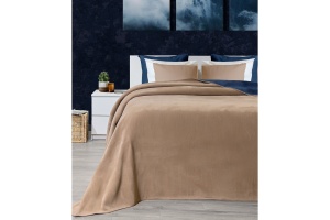 Patura maro/albastra din fibre 200x220 cm Twin The Home Collection