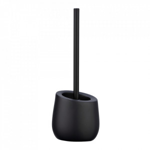 Perie pentru toaleta din ceramica neagra Badi Wenko