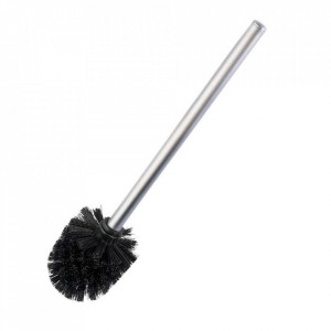 Perie toaleta din metal argintiu Spare Wenko