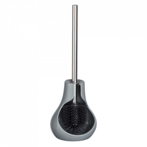 Perie toaleta gri din ceramica Drop Neo Wenko