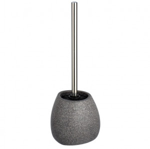 Perie toaleta gri din ceramica Pion Wenko