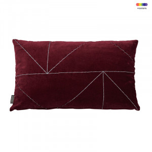 Perna decorativa dreptunghiulara rosie din bumbac 30x50 cm Malina Red Pear LifeStyle Home Collection