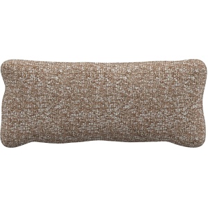 Perna dreptunghiulara maro deschis din textil 30x70 cm Bean Melange Woood