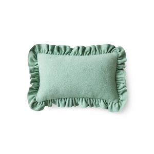 Perna dreptunghiulara verde menta din fibre naturale 40x60 cm Felt HKliving