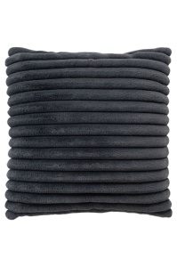 Perna gri grafit din fibre sintetice 45x45 cm Plush Lalee
