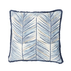 Perna patrata albastra din bumbac 50x50 cm Laval Creative Collection