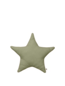 Perna pentagonala verde deschis din bumbac 48x48 cm Star Ferm Living
