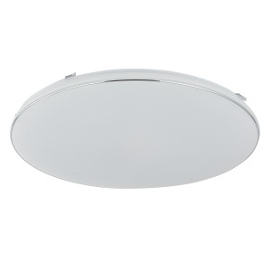 Plafoniera argintie din plastic cu LED Omar Zuma Line