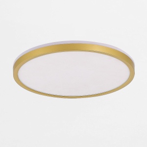 Plafoniera aurie din metal cu 2 LED-uri Bove Art Zuma Line