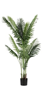 Planta artificiala cu ghiveci verde din fibre sintetice 160 cm Kenzia Bizzotto