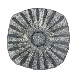 Platou gri din ceramica 32 cm Ramie Creative Collection