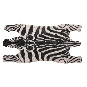 Pres intrare multicolor din fibre naturale 38x75 cm Zebra Esschert Design