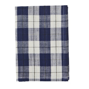 Prosop bucatarie albastru/alb din bumbac 50x70 cm Sunny Madam Stoltz