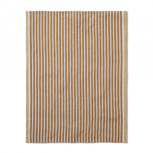 Prosop pentru bucatarie maro/argintiu din fibre naturale 50x70 cm Hale Ferm Living