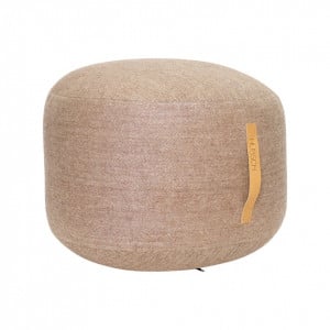 Puf rotund maro din textil 50 cm Mochi Hubsch