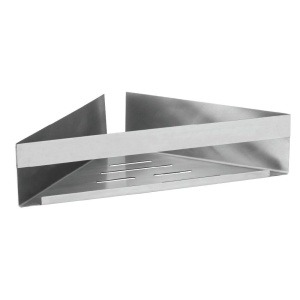 Raft pentru baie argintiu din metal 36 cm Genova Matt Corner Wenko