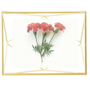 Rama foto aurie din metal 15x20 cm Prisma Umbra