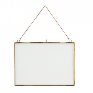 Rama foto suspendabila maro alama din metal 21x30 cm Thea Madam Stoltz