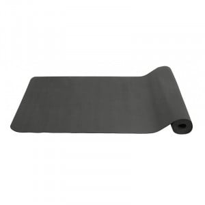 Saltea neagra din cauciuc termoplastic pentru fitness 60x173 cm Yoga Nordal