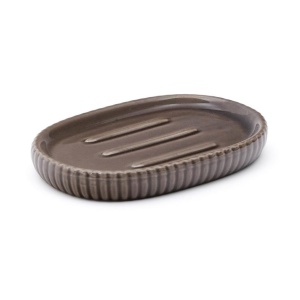 Savoniera maro din ceramica 9x13 cm Selime Kave Home