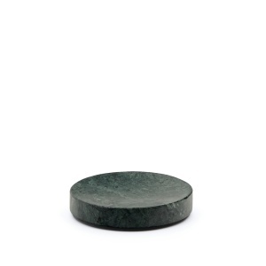Savoniera verde din marmura 13 cm Elenei Kave Home