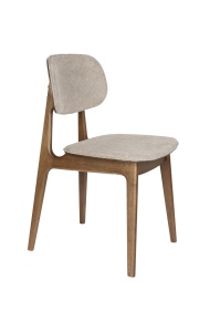 Scaun dining bej din textil Marais Dutchbone