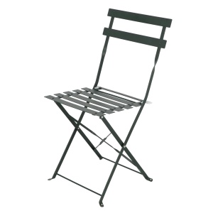 Scaun dining exterior pliabil verde din lemn Gunte Esschert Design
