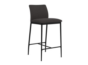 Scaun gri/negru din textil Demina Quiet Object