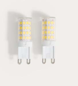 Set 2 becuri 4W G9 Warm Kave Home