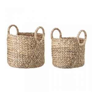 Set 2 cosuri maro din fibre naturale Tavrin Bloomingville
