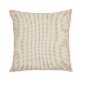 Set 2 fete de perna bej din bumbac 45x45 cm Senara Kave Home