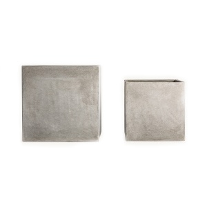 Set 2 ghivece gri din ceramica Loris Vical Home