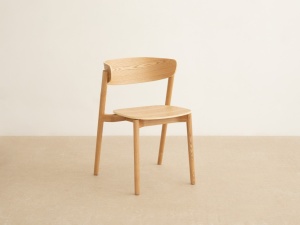 Set 2 scaune dining maro din lemn Mares Micadoni