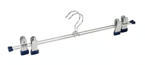 Set 2 umerase argintii din metal Snap 40 Wenko