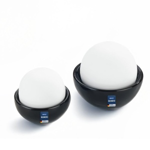 Set 2 umidificatoare alb/negre din ceramica Rondo Wenko