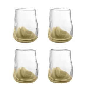 Set 4 pahare transparente din sticla 275 ml Ballard Bloomingville