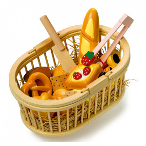 Set de joaca din lemn de fag si placaj Picnic Basket Small Foot