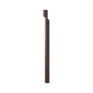 Stalp de iluminat pentru exterior maro din metal 80 cm Slica Maytoni
