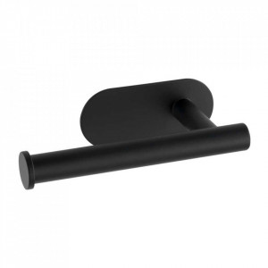 Suport hartie igienica negru din metal Orea Ivy Wenko