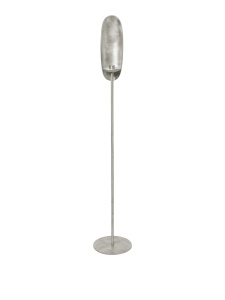 Suport lumanare argintiu din metal 115 cm Agapé Ferm Living