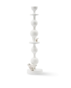 Suport lumanari alb din metal 42 cm Climbing Pole Pols Potten