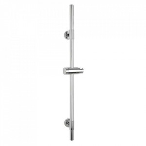Suport pentru dus argintiu din metal Basic Wenko