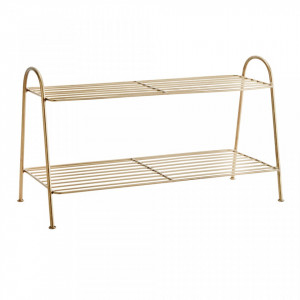 Suport pentru incaltaminte maro alama din metal Jemima Uno Madam Stoltz