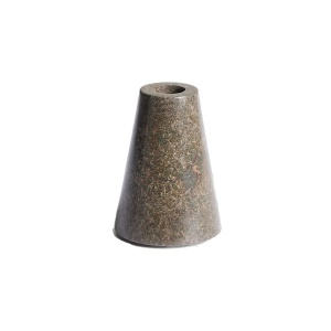 Suport pentru lumanare verde din marmura 10 cm Trevia Kave Home