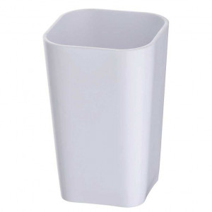 Suport pentru periuta de dinti alb din plastic 7x11 cm Candy Wenko